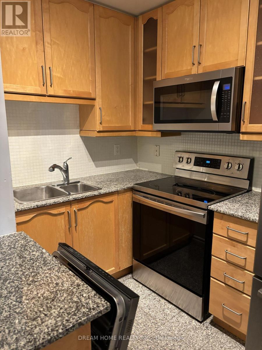 1801 - 60 Byng Avenue, Toronto, ON - Indoor Photo Showing Kitchen With Double Sink