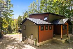 East side of house -