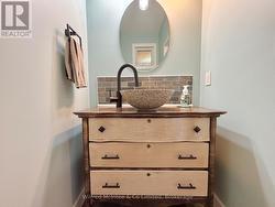 2 pc main floor Custom bathroom cabinet -