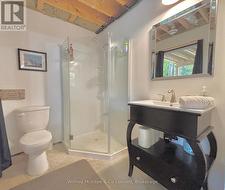 Lower level three piece bath -
