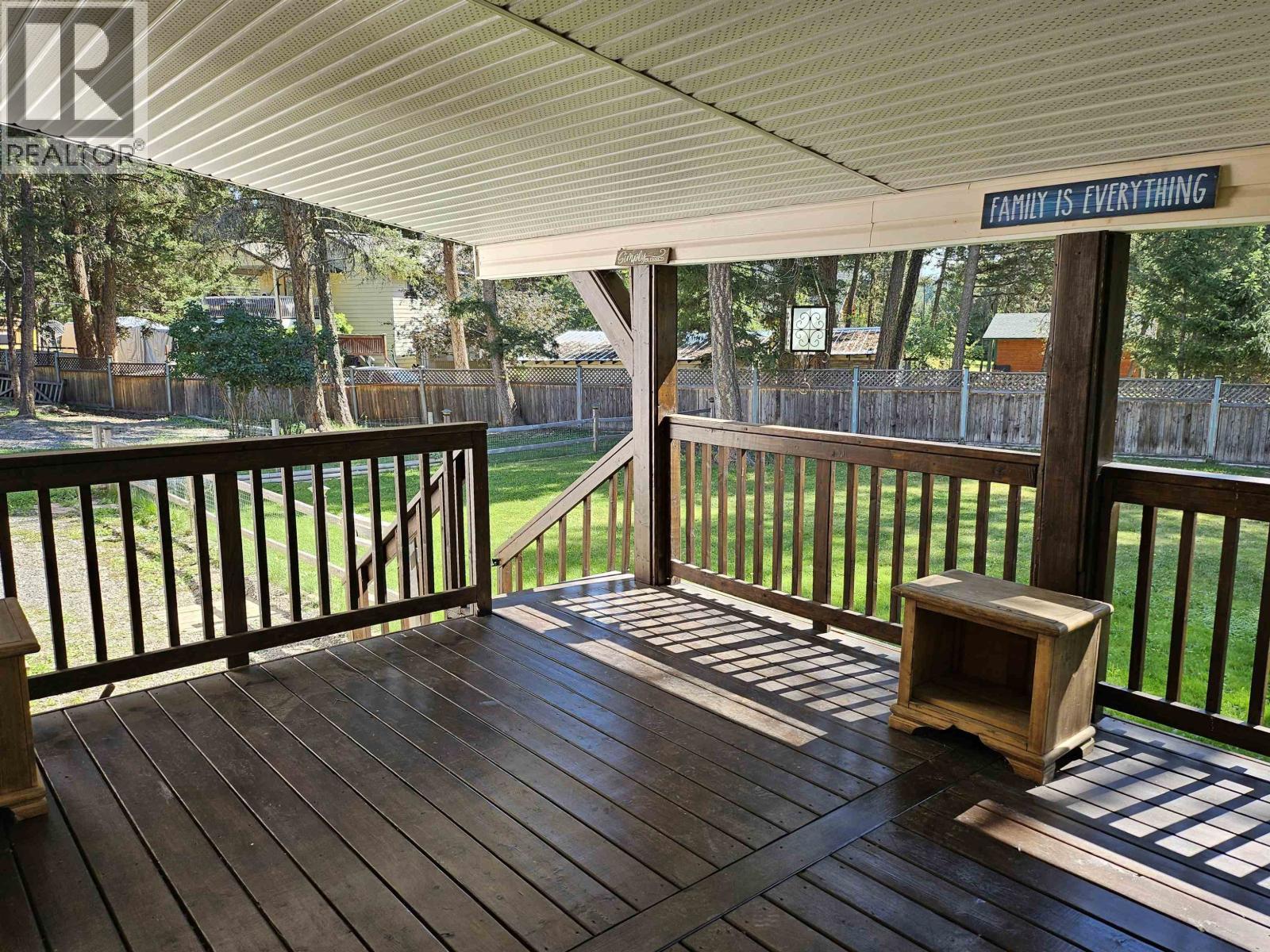 4887 Meesquono Trail, 108 Mile Ranch, BC - Outdoor With Deck Patio Veranda