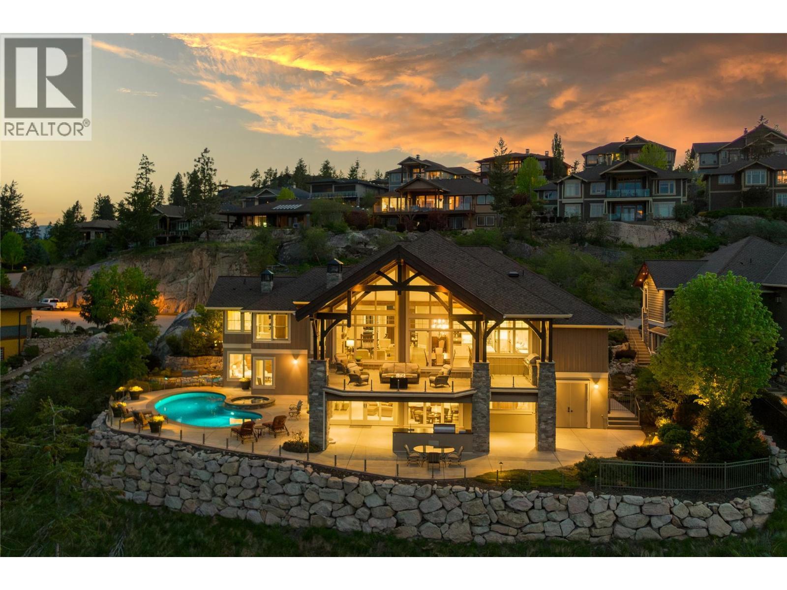 622 Jigger Place, Vernon, BC - Outdoor With In Ground Pool