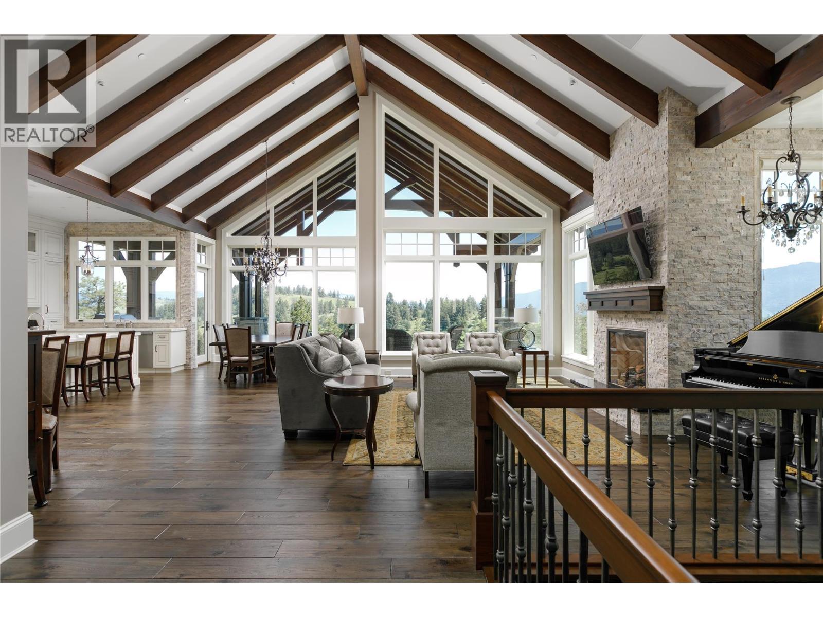 622 Jigger Place, Vernon, BC - Indoor With Fireplace