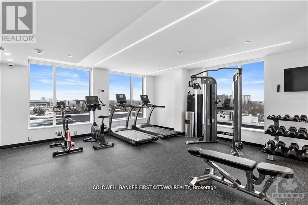 410 - 115 Echo Drive, Ottawa, ON - Indoor Photo Showing Gym Room
