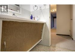 Ample storage in the bathroom vanity -