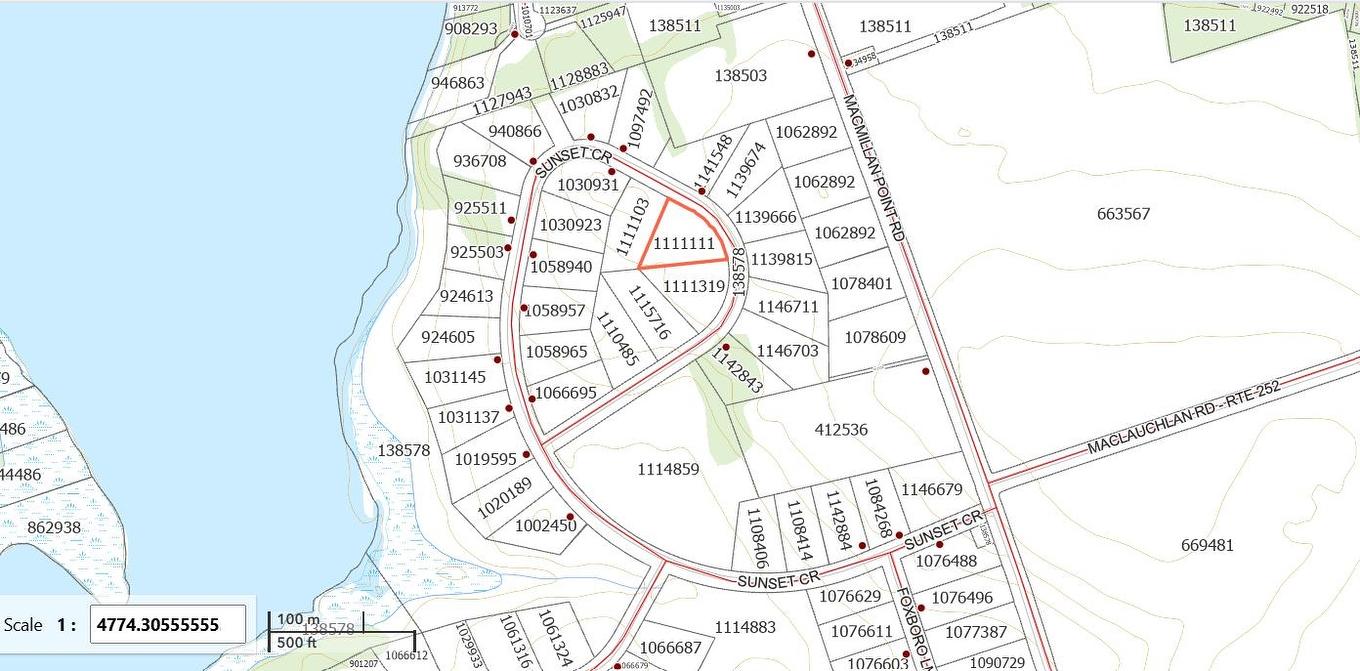 Lot Sunset Crescent, West Covehead, PE