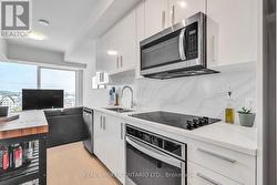 Kitchen with View of the Gatineau Hills -