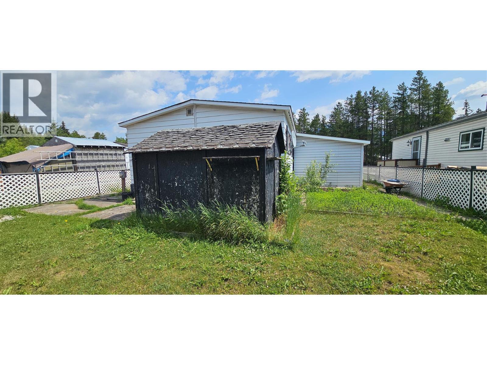 Back yard - 395 Red Cedar Crescent, Sparwood, BC