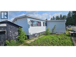 Back view of the carport -