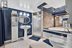 4pc bathroom in basement -