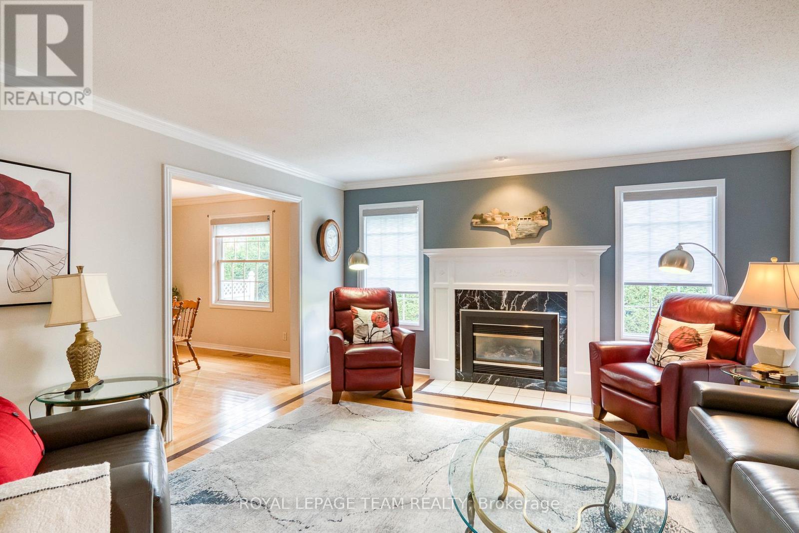 16 Tatra Street, Mississippi Mills, ON - Indoor Photo Showing Living Room With Fireplace