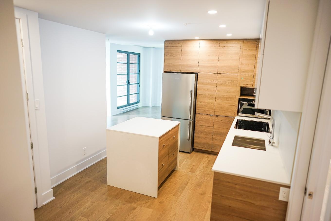 Cuisine - 409-1320 Rue Olier, Montréal (Le Sud-Ouest), QC - Indoor Photo Showing Kitchen With Double Sink
