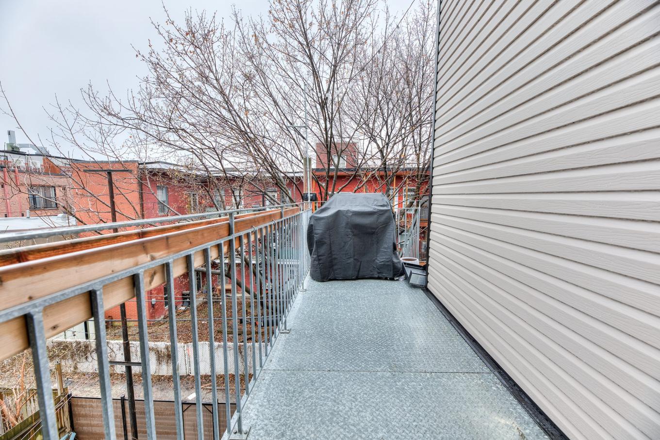 Balcon - 1438 Rue Joliette, Montréal (Mercier/Hochelaga-Maisonneuve), QC - Outdoor With Exterior