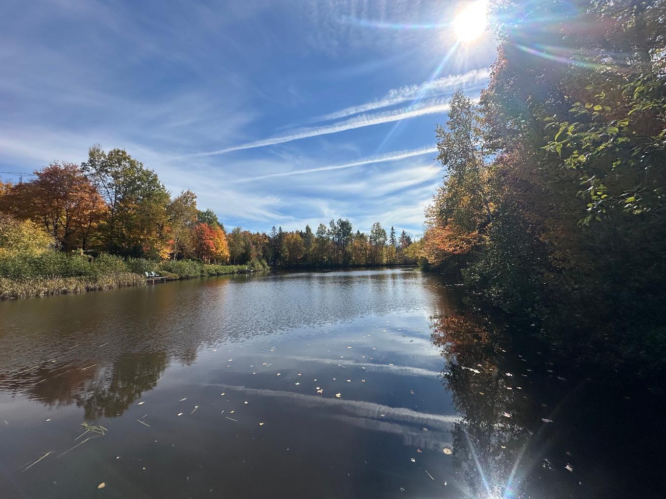 Accès au plan d'eau - 291 Ch. De La Coureuse, Saint-Mathieu-Du-Parc, QC - Outdoor With Body Of Water With View
