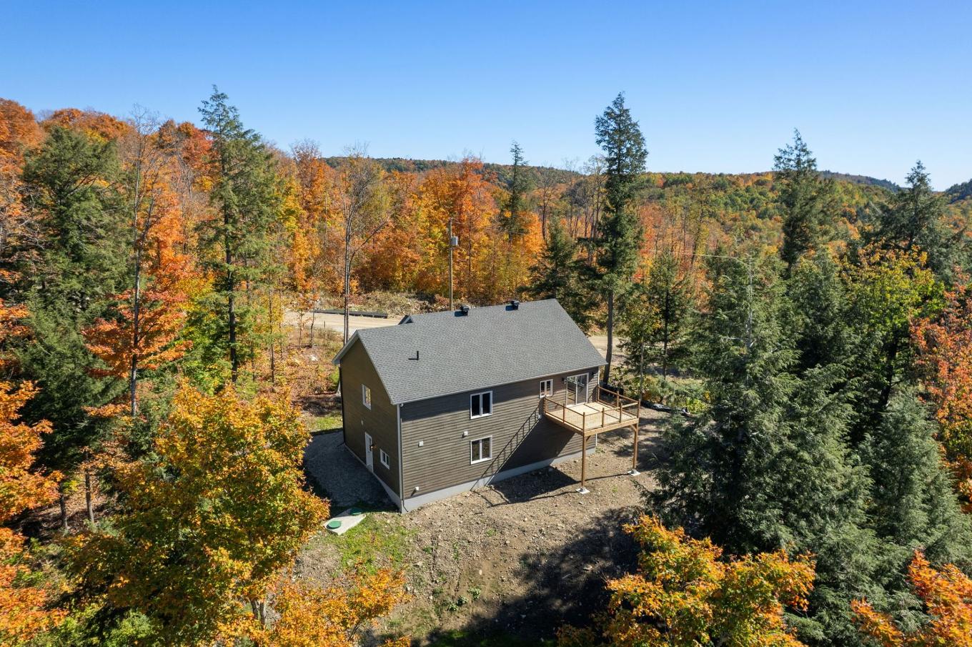 Aerial photo - 66 Ch. Des Lueurs, Val-Des-Monts, QC - Outdoor With View