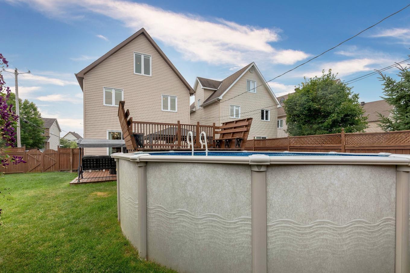 Piscine - 31 Rue Jules-Verne, Gatineau (Gatineau), QC - Outdoor With Above Ground Pool