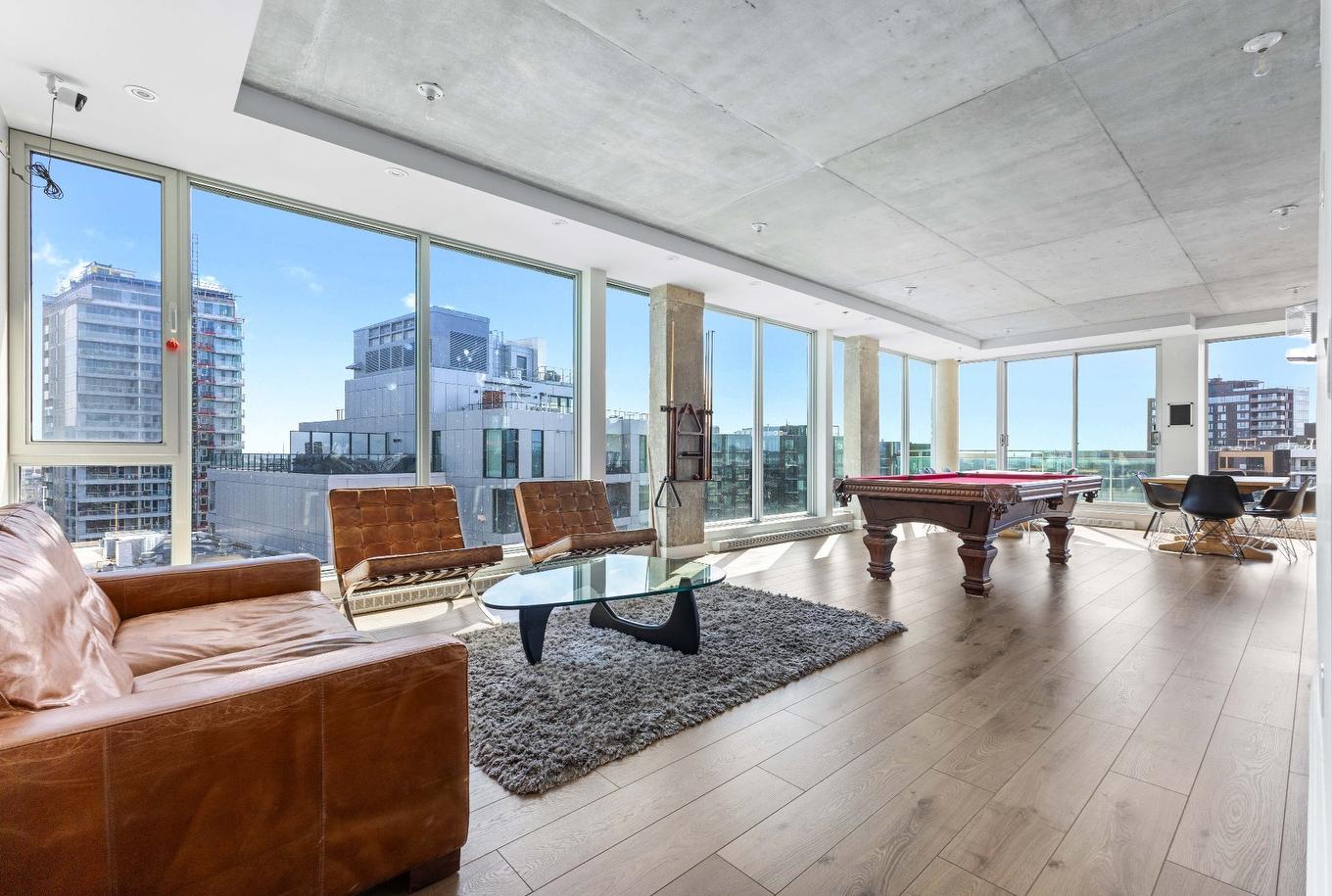 Salle communautaire - 202-190 Rue Murray, Montréal (Le Sud-Ouest), QC - Indoor Photo Showing Living Room