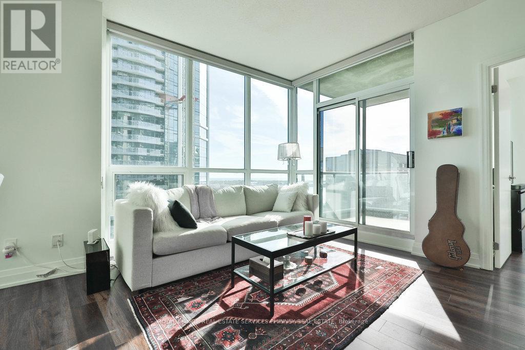 3109 - 16 Yonge Street, Toronto, ON - Indoor Photo Showing Living Room