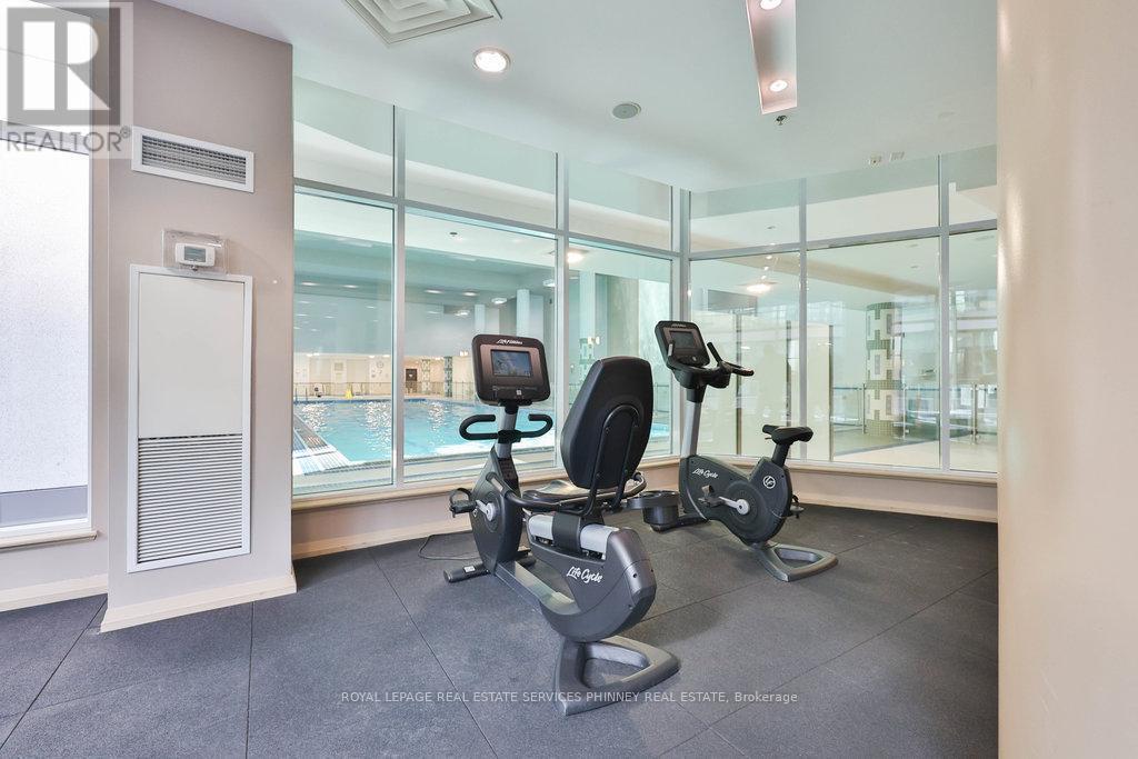3109 - 16 Yonge Street, Toronto, ON - Indoor Photo Showing Gym Room
