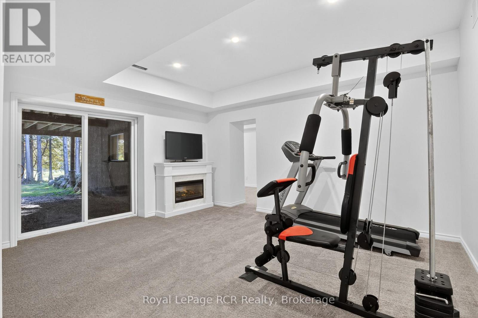 468080 Concession 12B Concession, Grey Highlands, ON - Indoor Photo Showing Gym Room