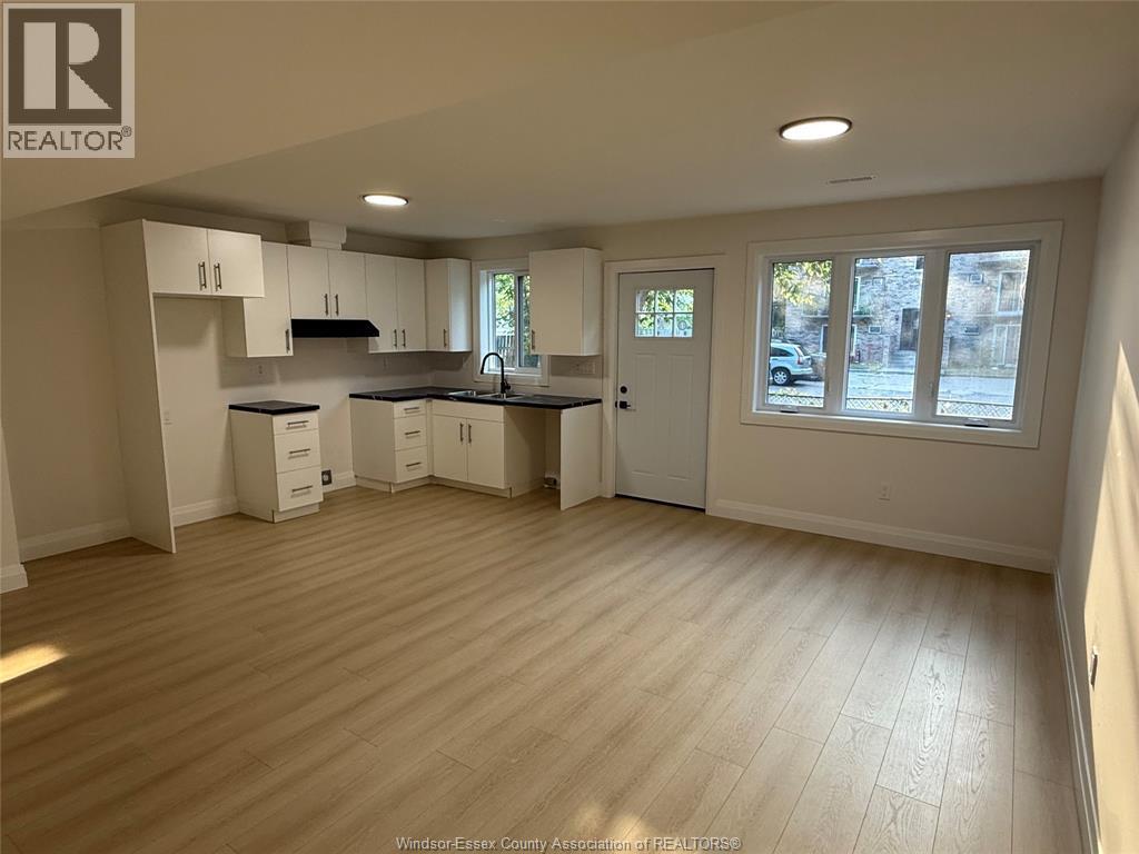 450 Mill Unit# 3, Windsor, ON - Indoor Photo Showing Kitchen With Double Sink