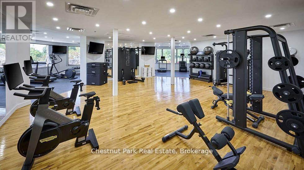404 - 120 Carrick Trail, Gravenhurst (Muskoka (S)), ON - Indoor Photo Showing Gym Room