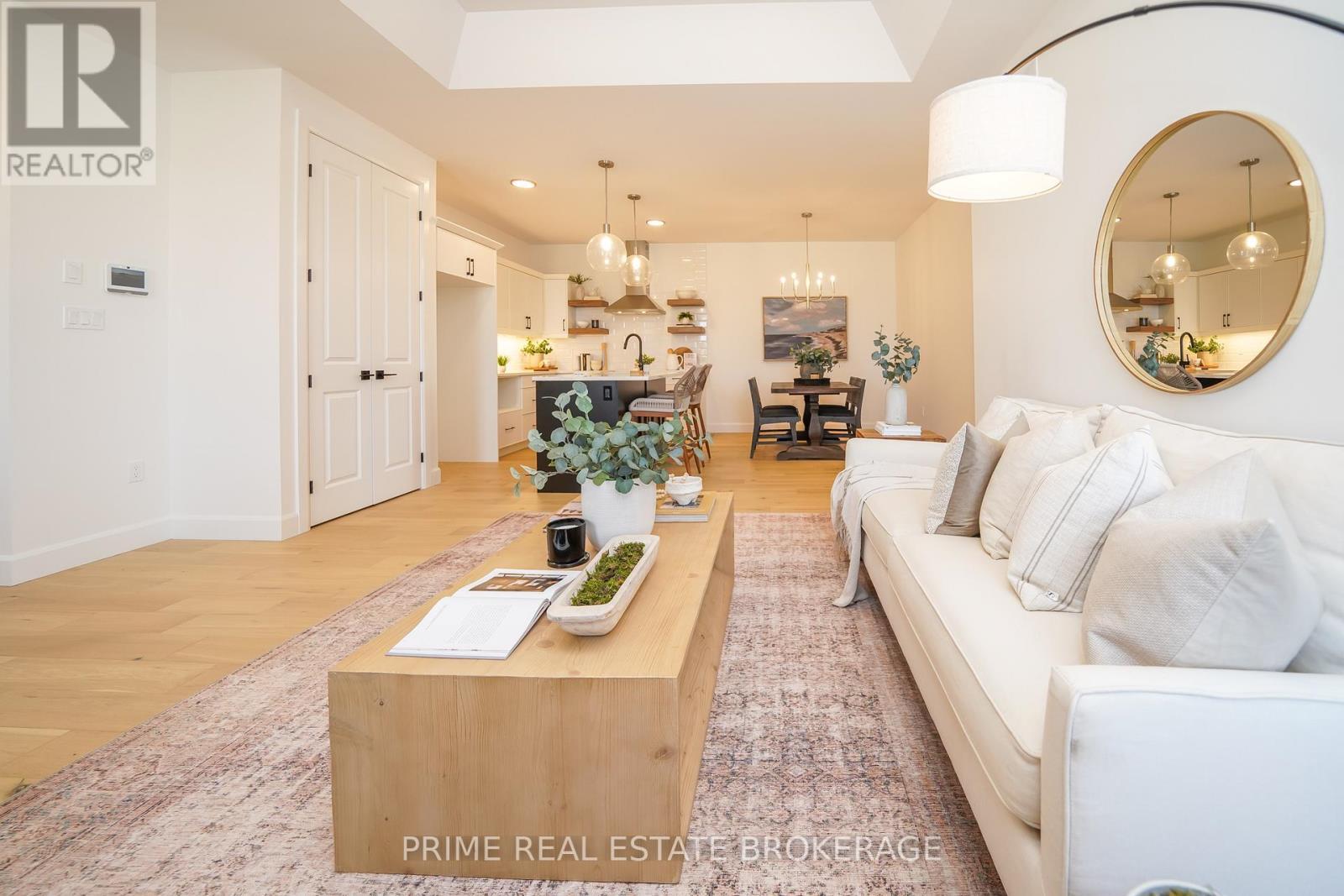 55 - 2 Coastal Crescent, Lambton Shores (Grand Bend), ON - Indoor Photo Showing Living Room
