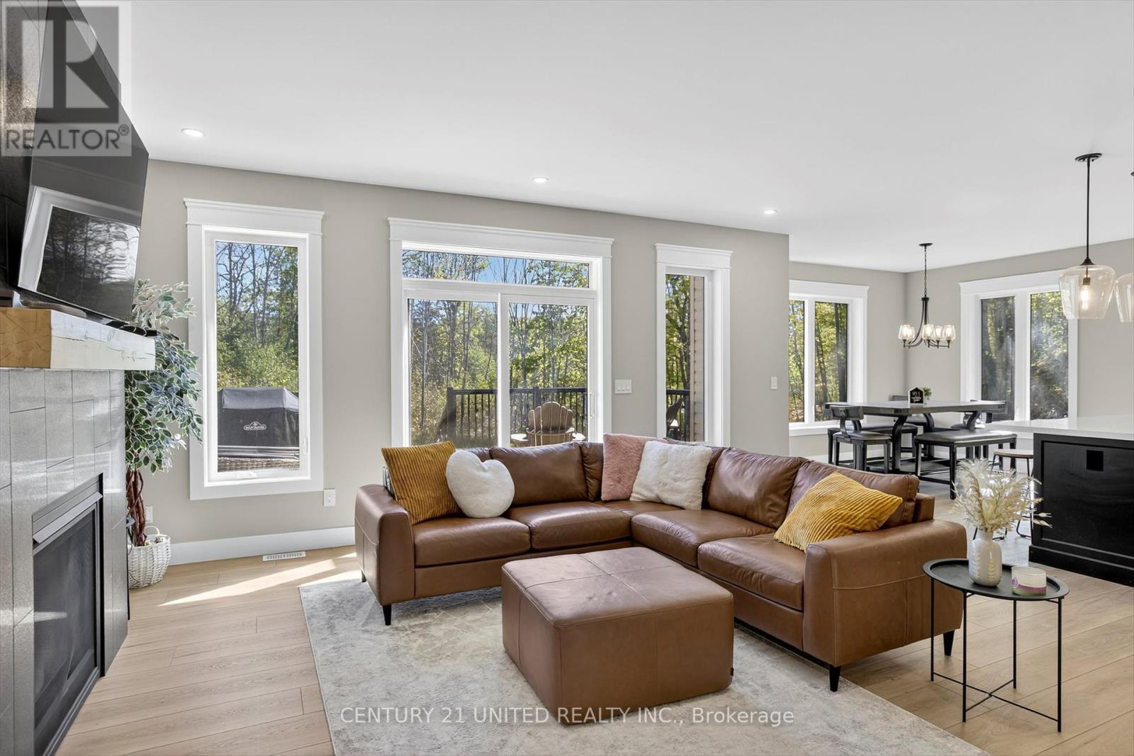 75 Riverside Boulevard, Trent Hills, ON - Indoor Photo Showing Living Room With Fireplace