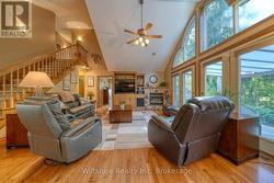 Vaulted Ceilings & Cozy Gas Fireplace -
