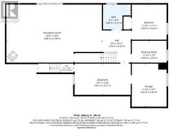 Lower Level Layout -