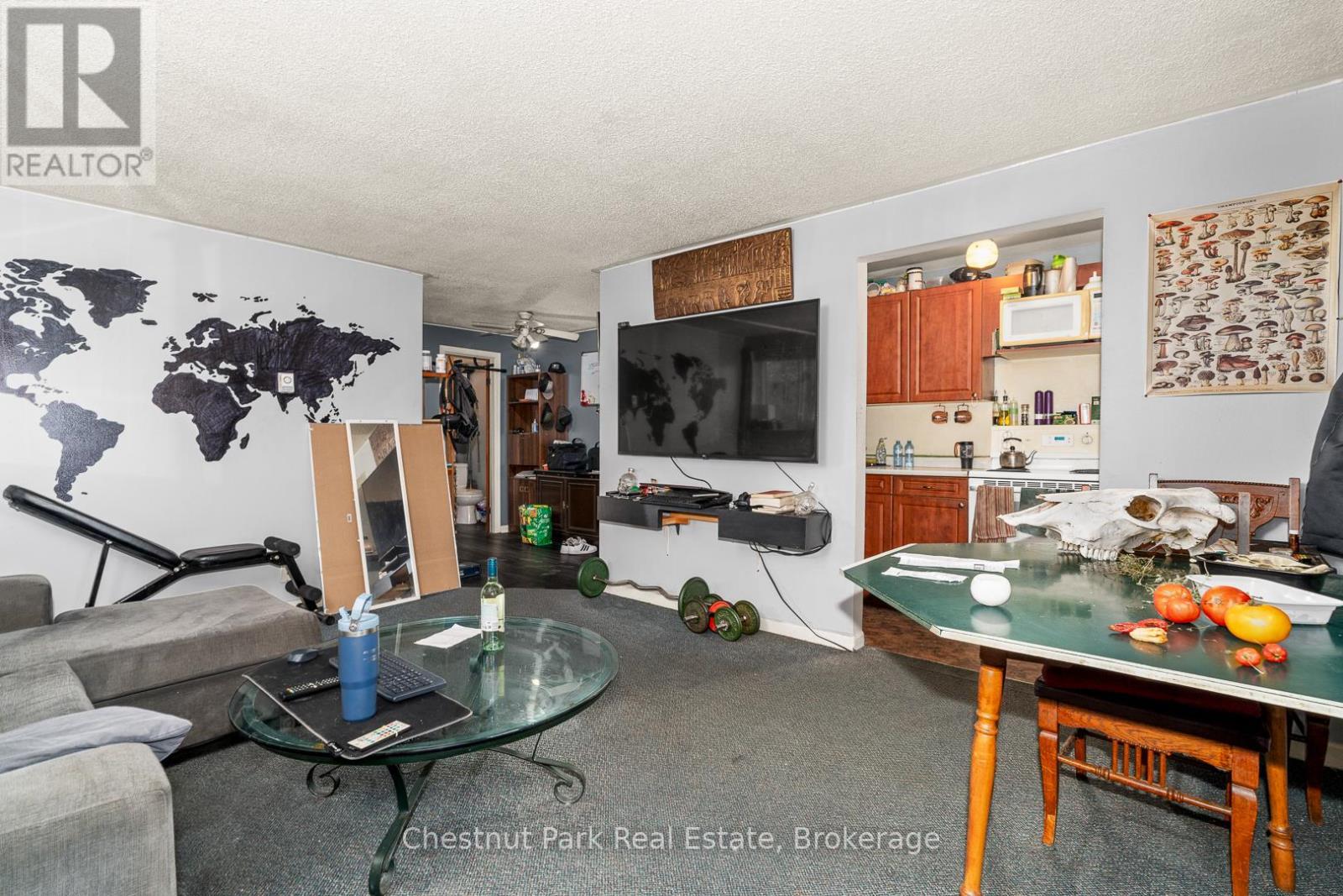 Lower Level 2 Bedroom - 84 Hiram Street, Bracebridge (Macaulay), ON - Indoor Photo Showing Gym Room