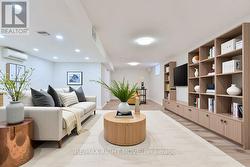 Basement Virtually Staged -