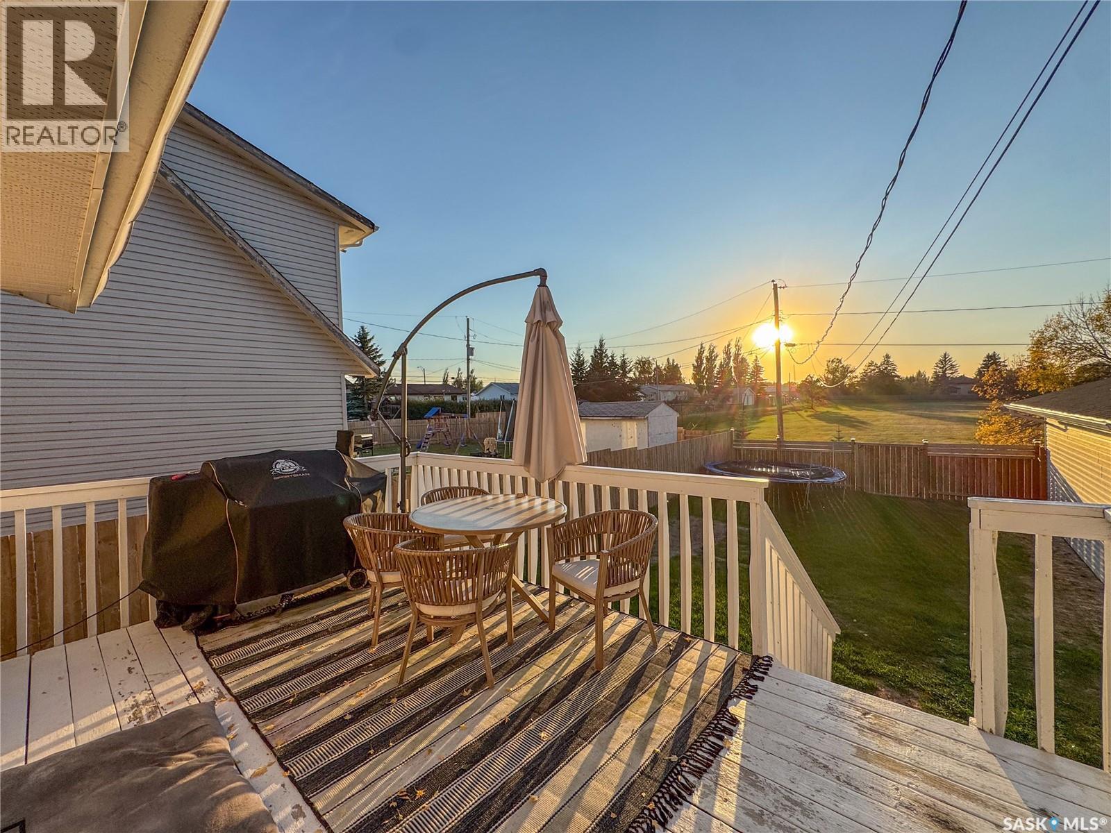 21 Maple Place, Birch Hills, SK - Outdoor With Deck Patio Veranda With Exterior