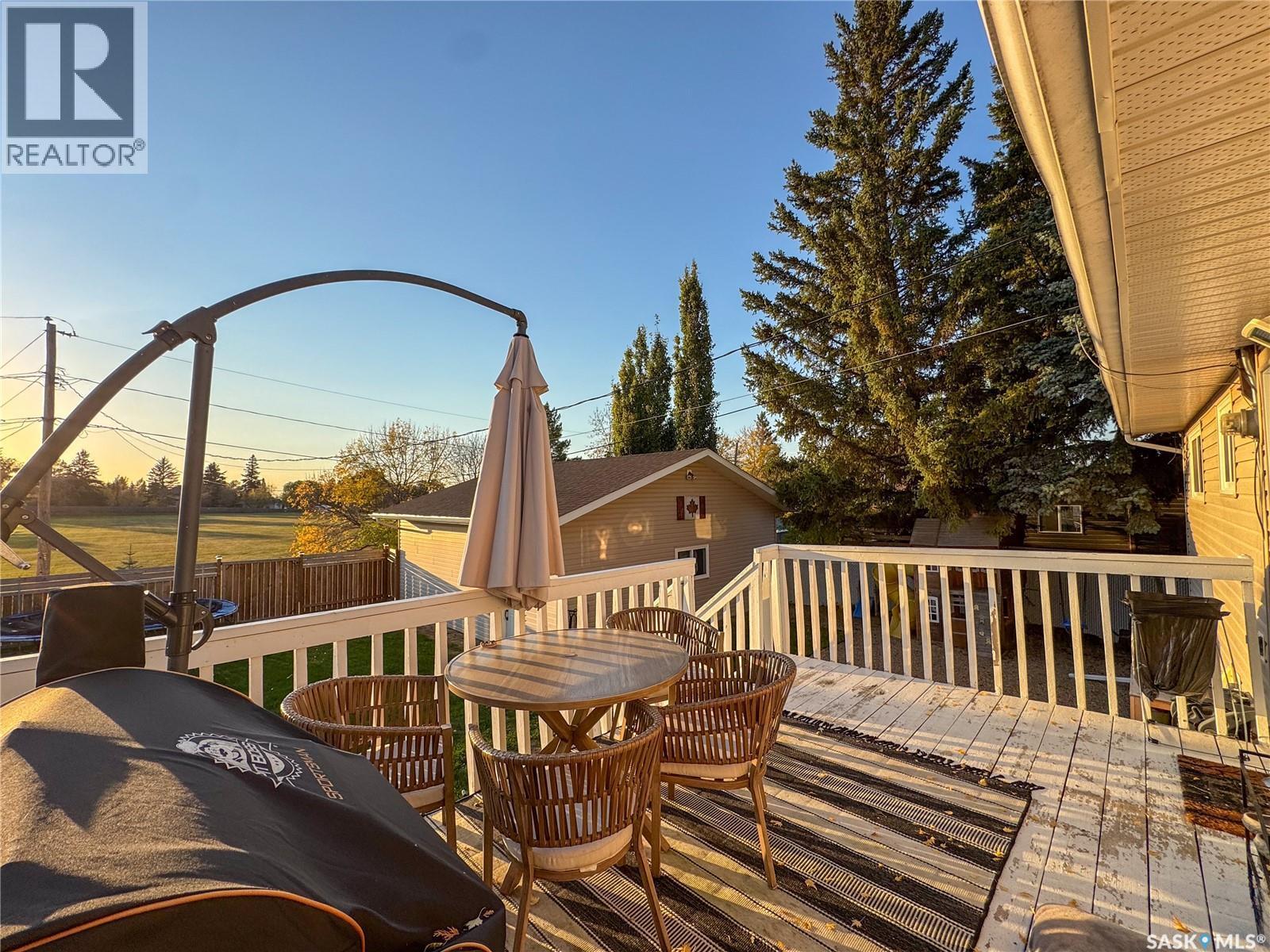 21 Maple Place, Birch Hills, SK - Outdoor With Deck Patio Veranda With Exterior