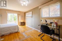 The outline of where the walls were can be seen. -