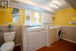 Lots of space to do laundry. -