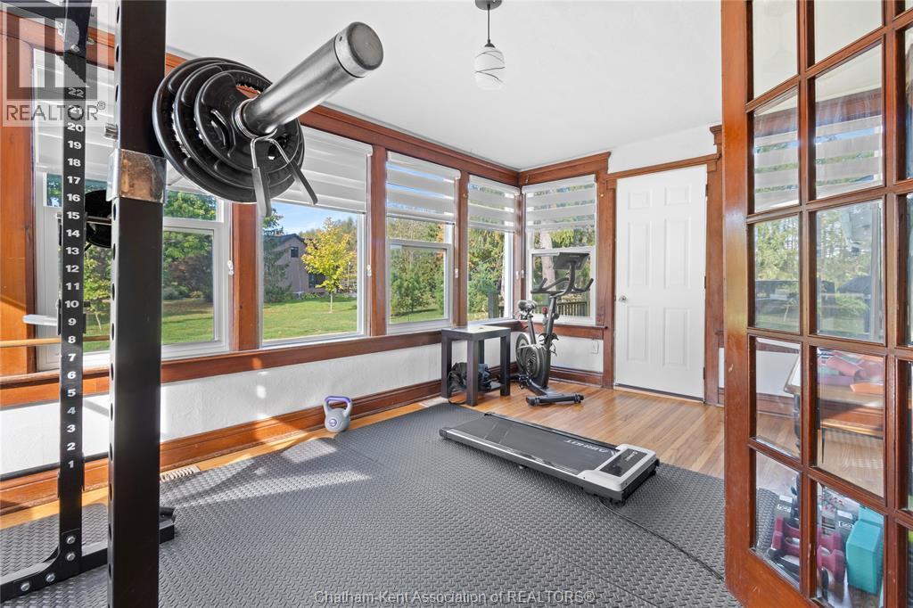 7783 Talbot Trail, Blenheim, ON - Indoor Photo Showing Gym Room