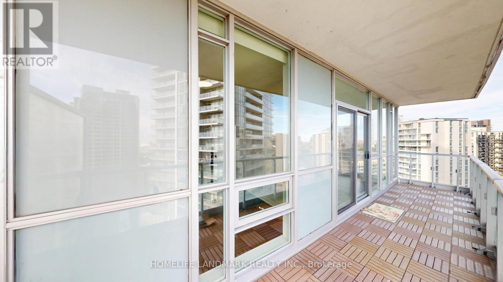 1208 - 66 Forest Manor Road, Toronto, ON - Outdoor With Balcony With Exterior