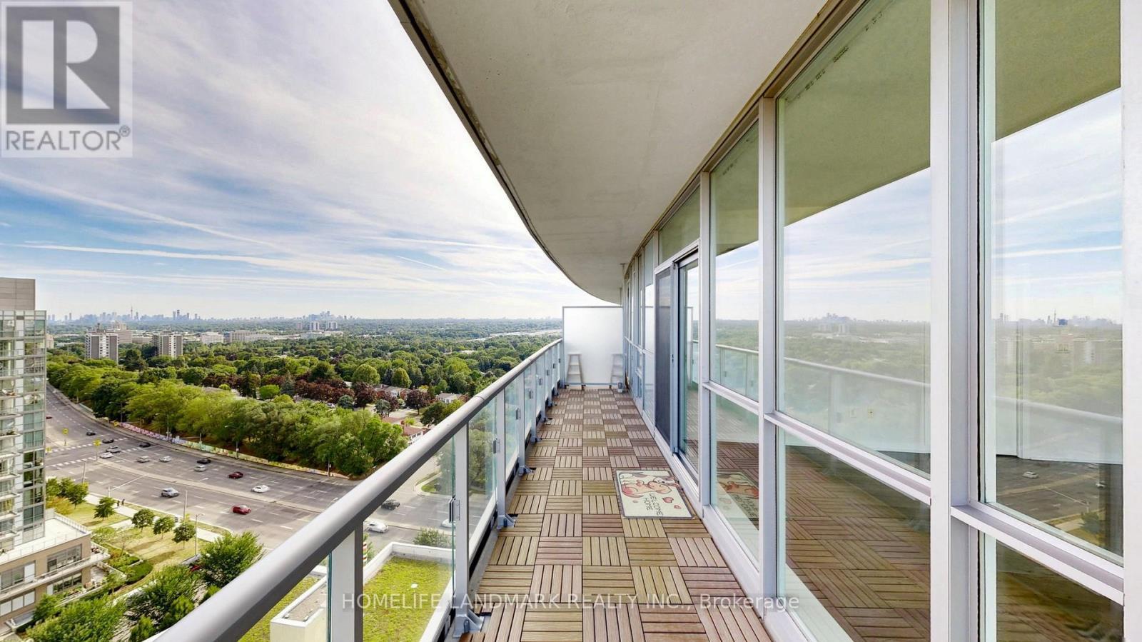 1208 - 66 Forest Manor Road, Toronto, ON - Outdoor With Balcony With View With Exterior