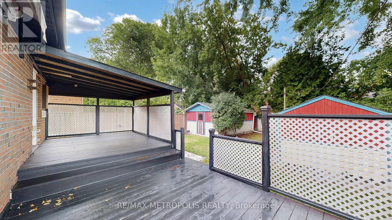 81 Sedgemount Drive, Toronto, ON - Outdoor With Deck Patio Veranda