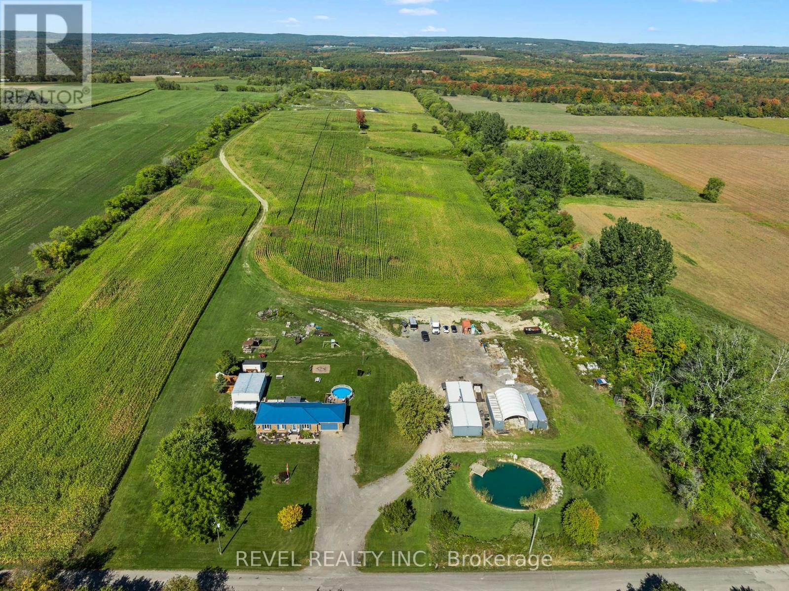 85+ Acres - 572 6Th Line, Port Hope, ON - Outdoor With View