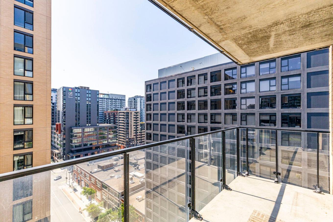 Balcon - 1201-235 Rue Peel, Montréal (Le Sud-Ouest), QC - Outdoor With Balcony