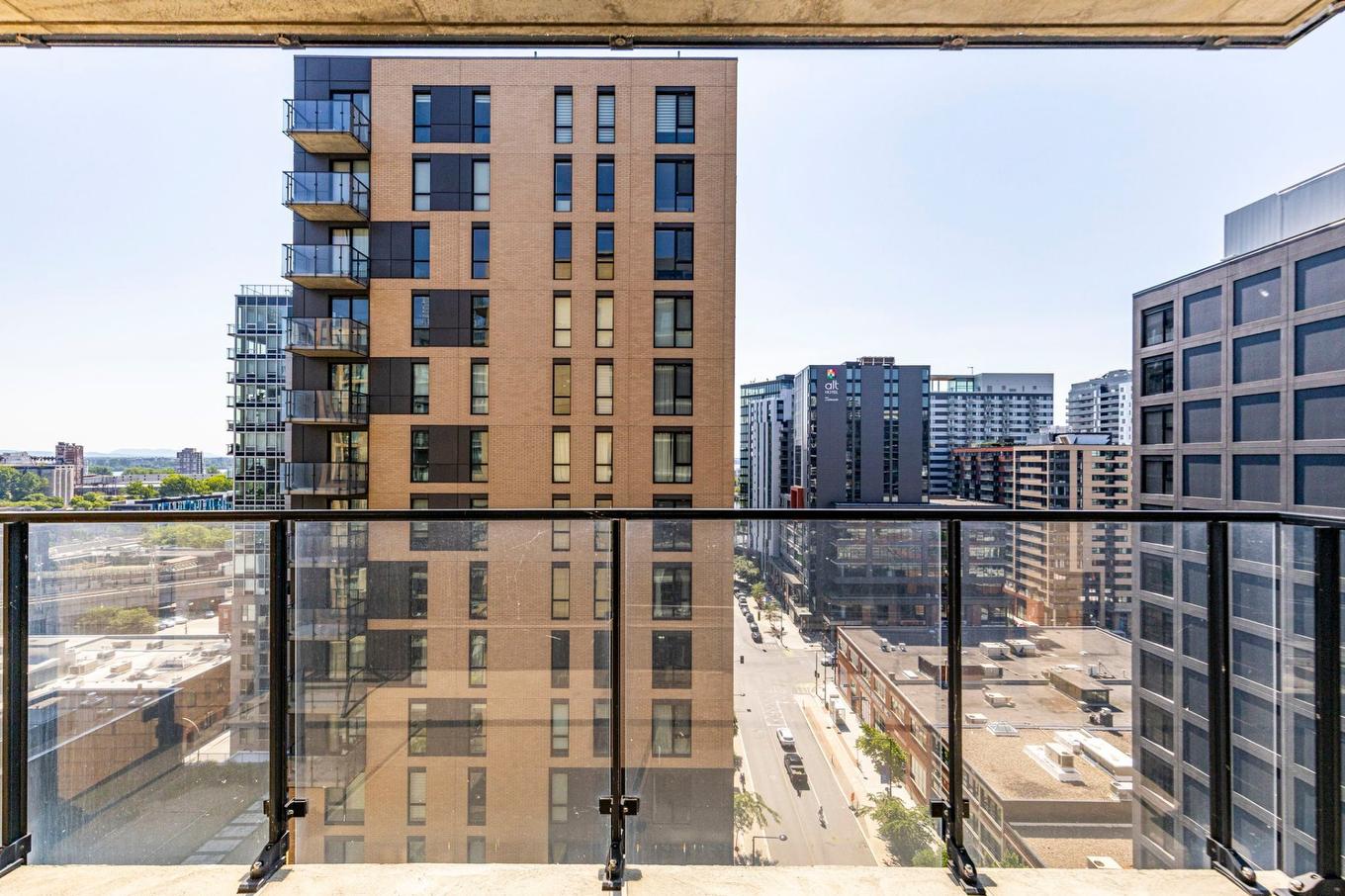 Balcon - 1201-235 Rue Peel, Montréal (Le Sud-Ouest), QC - Outdoor With Balcony With Facade