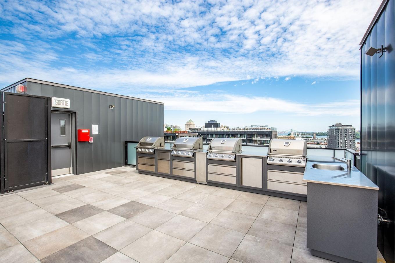 Terrasse - 1201-235 Rue Peel, Montréal (Le Sud-Ouest), QC - Outdoor