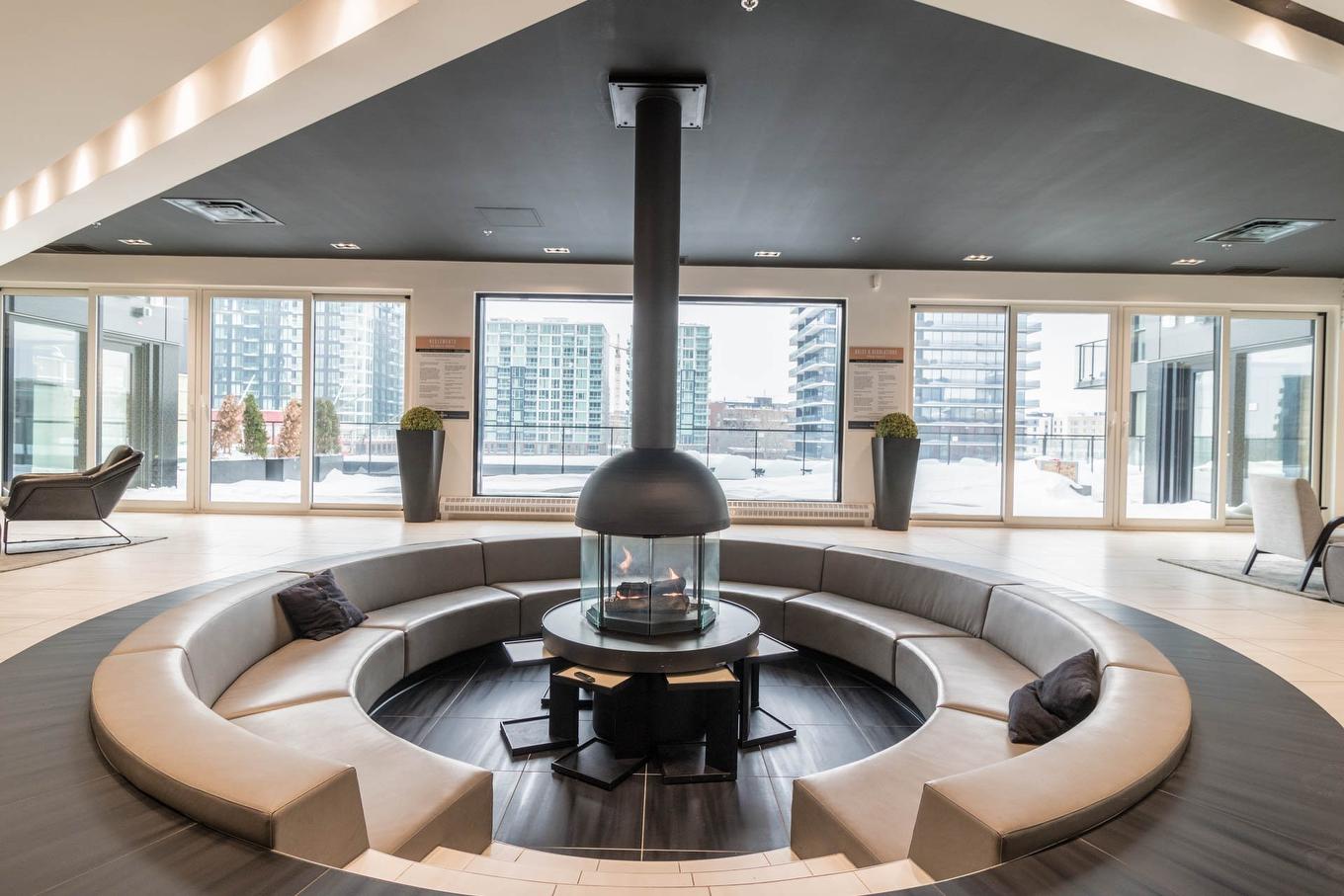 Salle communautaire - 1201-235 Rue Peel, Montréal (Le Sud-Ouest), QC - Indoor