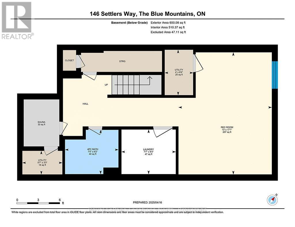Basement - 38 - 146 Settlers Way, Blue Mountains, ON - Other