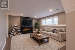 Virtually Staged - Lower Level - Rec Room -