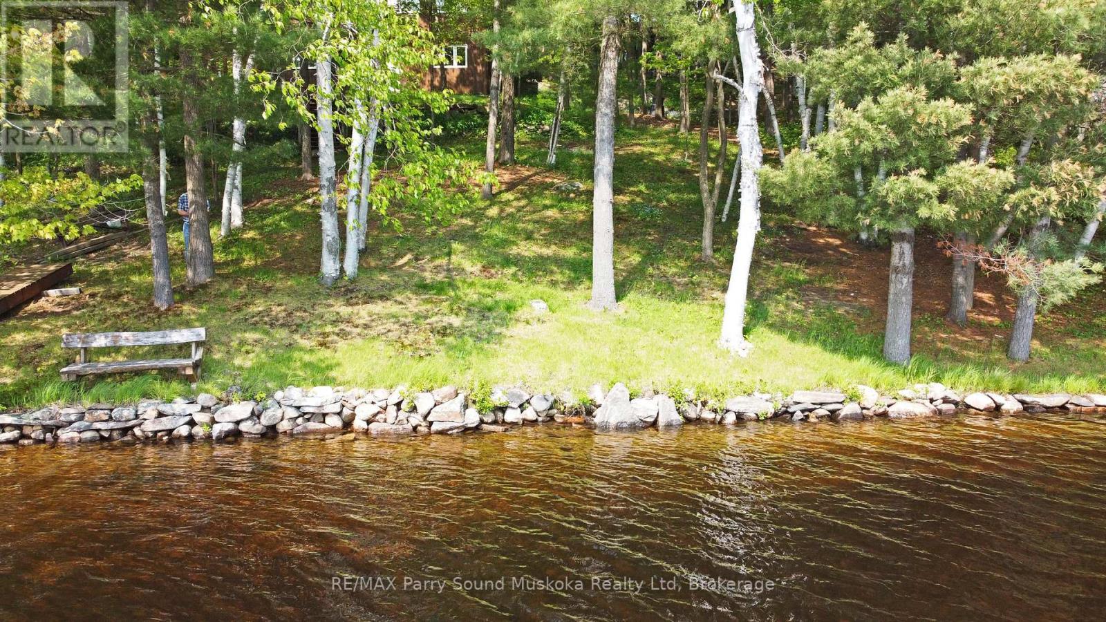 Clean, clear 103' sandy base shoreline - 38 Shebeshekong Estates Road S, Carling, ON - Outdoor With Body Of Water With View