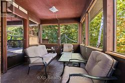 Screened-In Porch Surrounded by Forest -