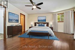 Primary Bedroom Staged -